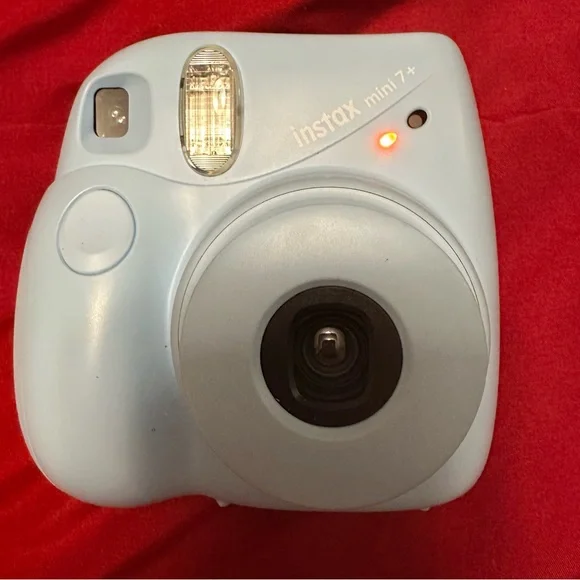 Fujifilm Instax Mini 7+ Camera - Sky Blue